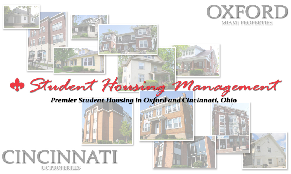 Student Housing Management Miami Properties UC Xavier